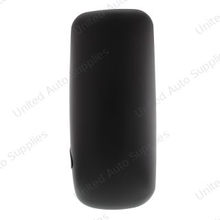Matte Black Mirror Cover For 1990+ Kenworth T170/T270/T370/T440/T470/T600/T660/T800 - Driver (Bulk)