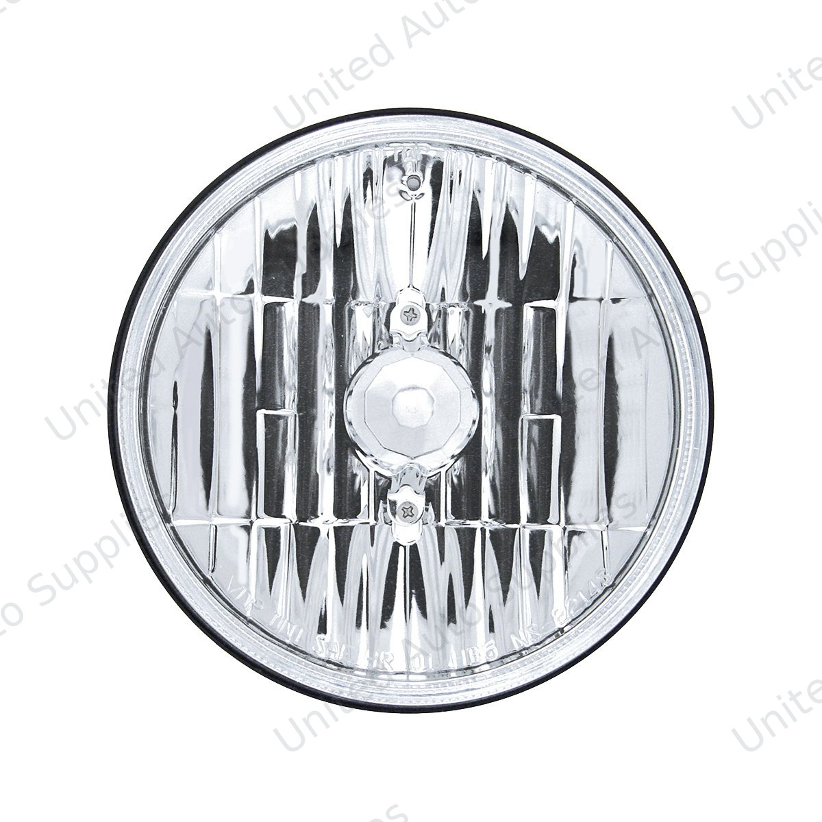 5-3/4" Crystal Headlight, Glass Lens