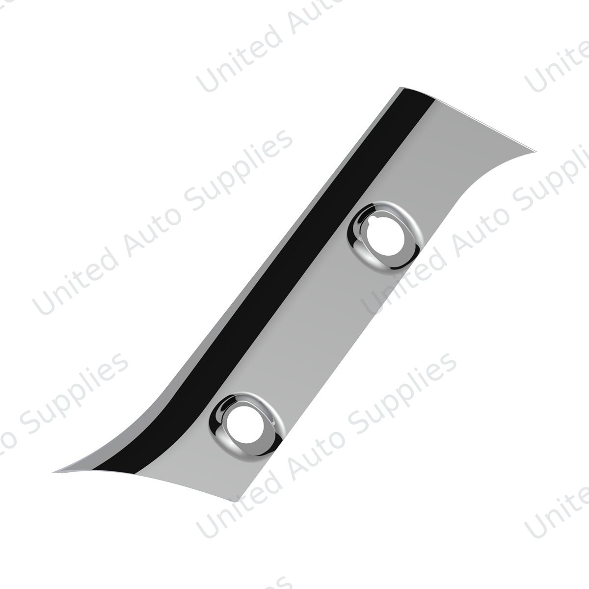 Chrome Plastic Interior Window Post Cover For 2006-2024 Kenworth W900 - Passenger