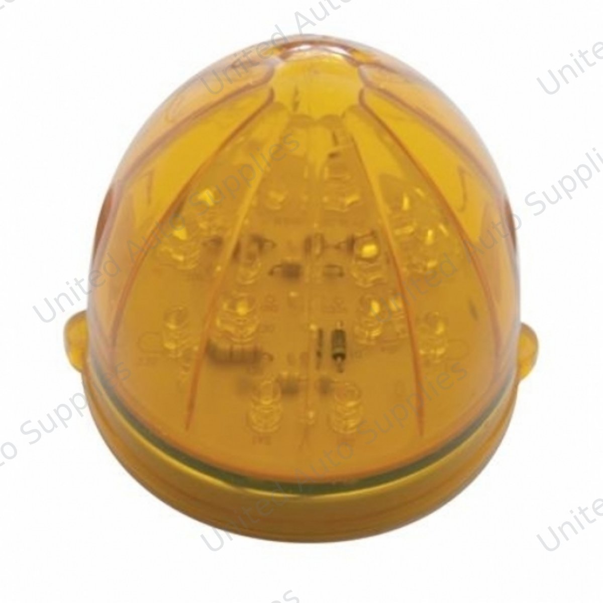 19 LED Bullet Style Grakon 1000 Cab Light - Amber LED/Amber Lens (Bulk)