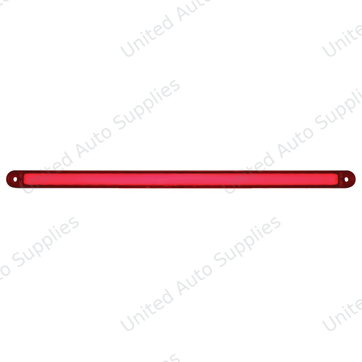 GloLight 24 LED Dual Function 12" Stop/Turn/Tail Light Bar - Red LED/Red Lens (Card)