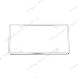 Slim License Plate Frame - Chrome