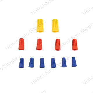 22-12 AWG Assorted Twist Connectors (12-Pack)