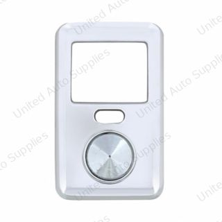 Rocker Switch Cover For 1998-2018 Volvo VNL - Indented (Bulk)