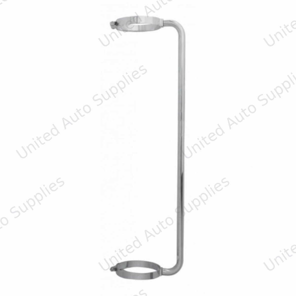 45" Chrome Exhaust Grab Handle - 6" Clamp