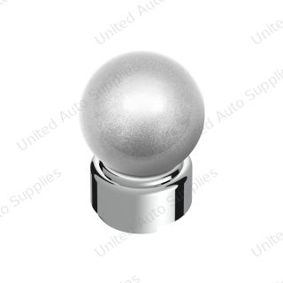 Thread-On Bristol Gearshift Knob with 9/10 Speed Adapter-Liquid Silver