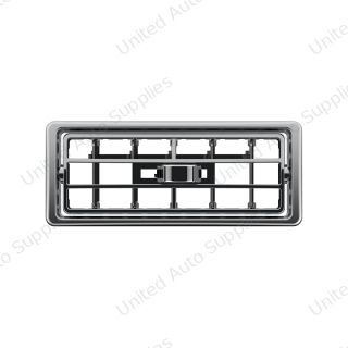 Chrome Plastic A/C Vent For 2002-2005 Kenworth W900/T800/T600 - Center