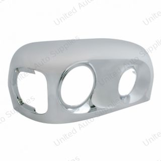 Chrome Headlight Bezel For 2005-2010 Freightliner Century - Passenger