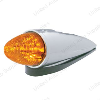 19 LED Beehive Grakon 1000 Style Cab Light Kit - Amber LED/Amber Lens