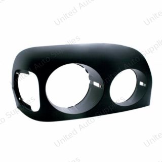 Black Headlight Bezel For 1996-2004 Freightliner Century - Passenger