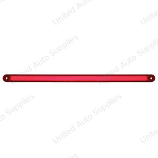 GloLight 24 LED Dual Function 12" Stop/Turn/Tail Light Bar - Red LED/Red Lens (Card)