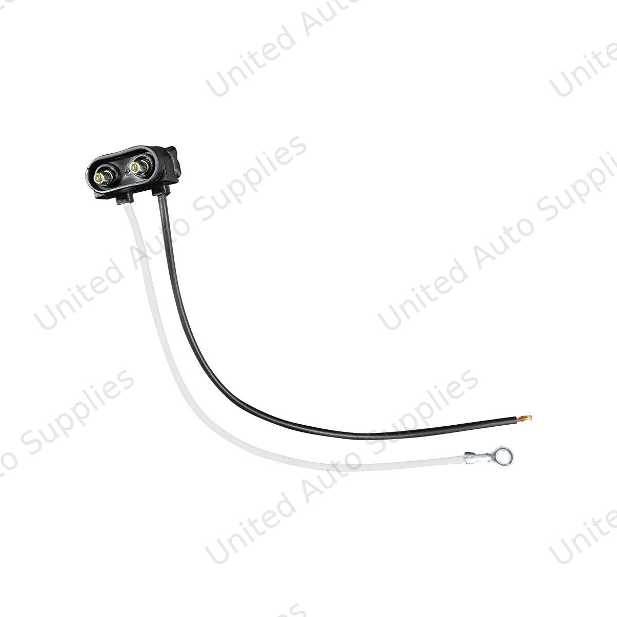 2 Wire Pigtail With 2 Prong Plug-6" Lead (20 Pcs)
