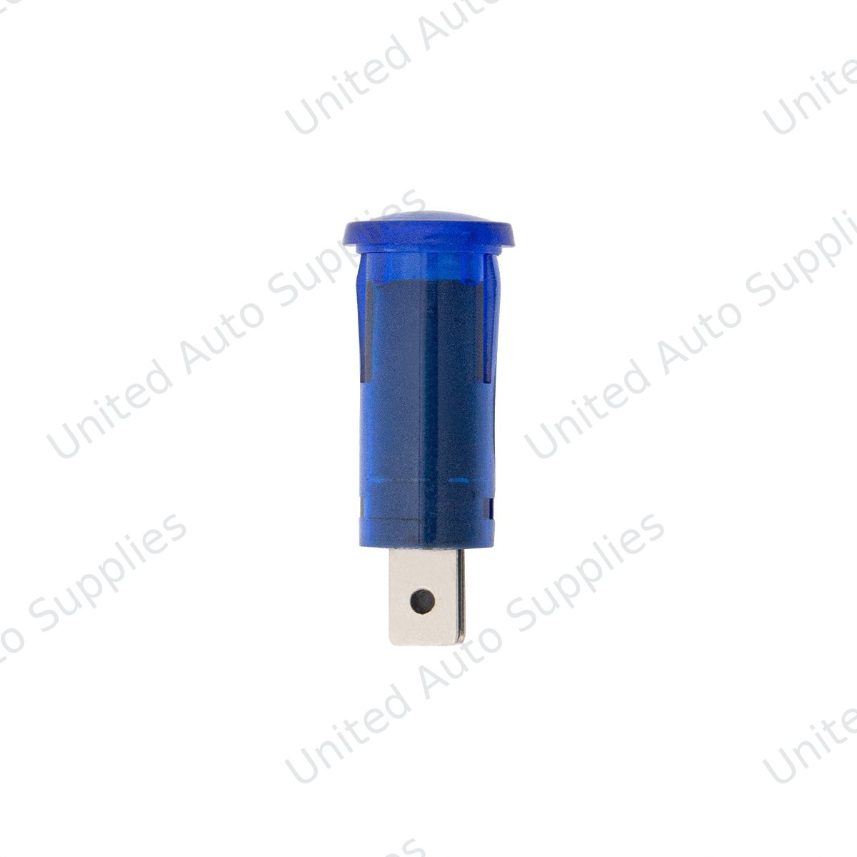 Blue Warning Light 16 Amp 12V w/2 Lucar Terminals, 1 Pc.