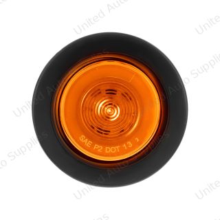 GloLight 9 LED 2.5" Round Clearance/Marker Light Kit - Amber LED/Amber Lens