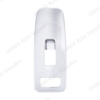 Chrome Plastic Door Switch Cover For 2013-2024 Kenworth T680-Passenger