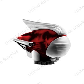 Vintage Style LED Lighted Fender Guides - Red (2-Pack)