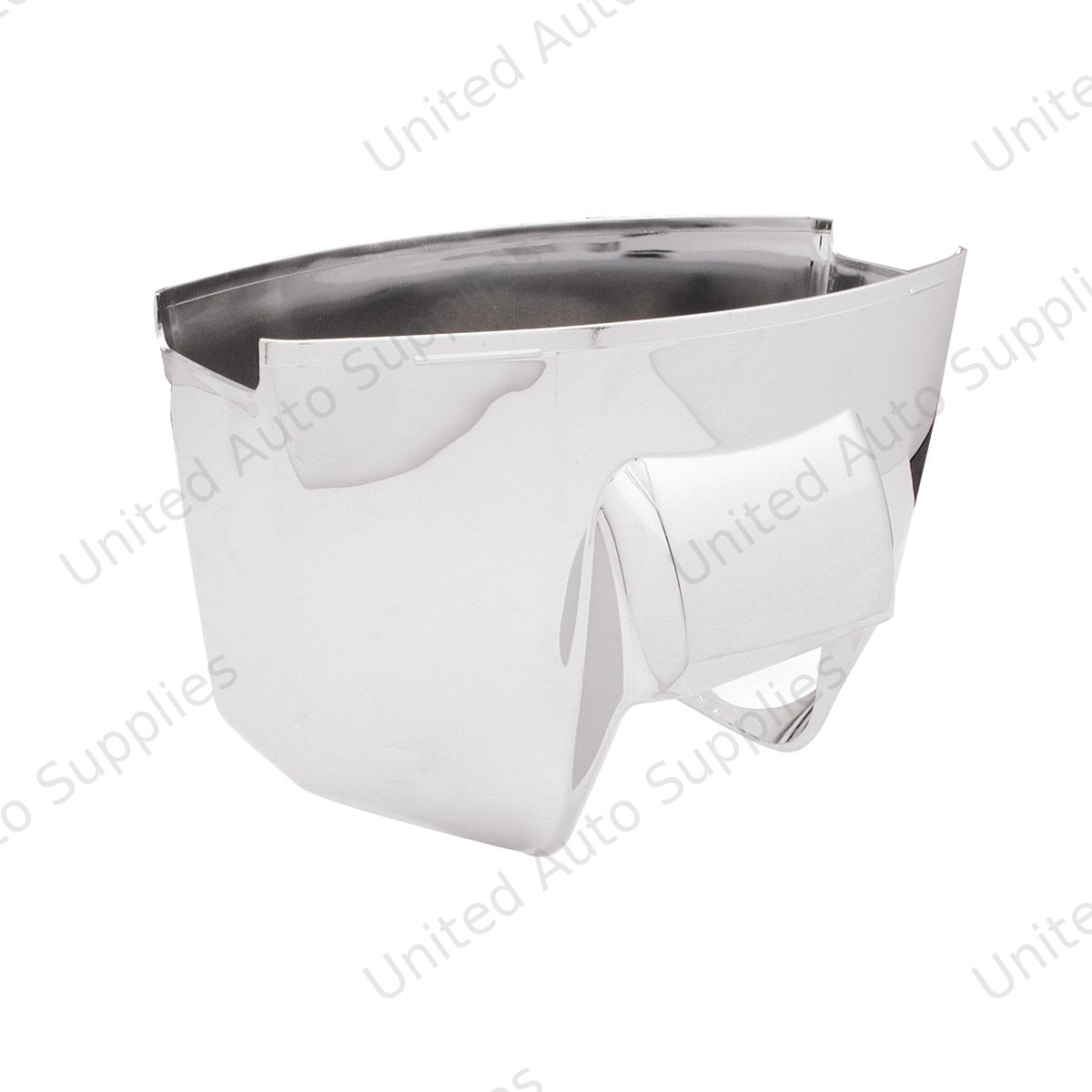 Chrome Upper Steering Column Cover For 1997-2001 Kenworth W900/T800 And Peterbilt 379/378