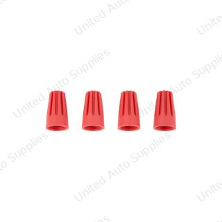 18-10 Red Twist Connector (4-Pack)