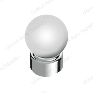 Thread-On Bristol Gearshift Knob with 9/10 Speed Adapter-Clear Anodized