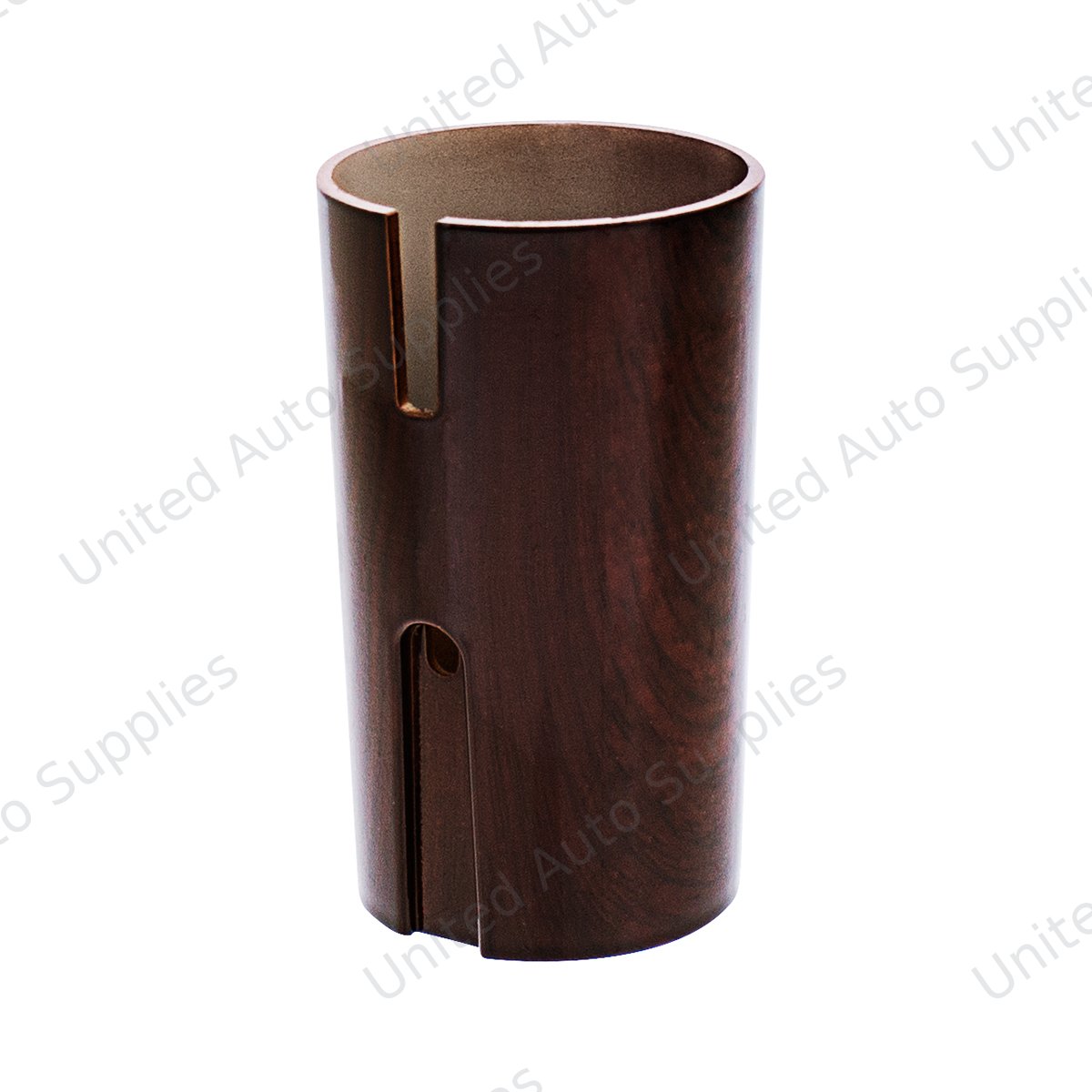 Plastic Lower Gearshift Knob Cover - Wooden Pattern