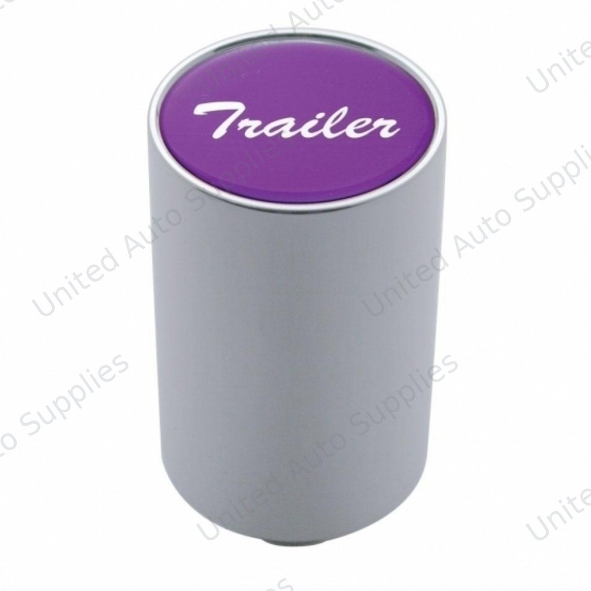 "Trailer" 3" Air Valve Knob - Purple Glossy Sticker