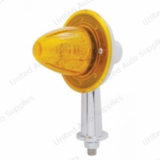 13 LED 2-1/8" Arm Watermelon Honda Light Kit - Amber LED/Amber Lens