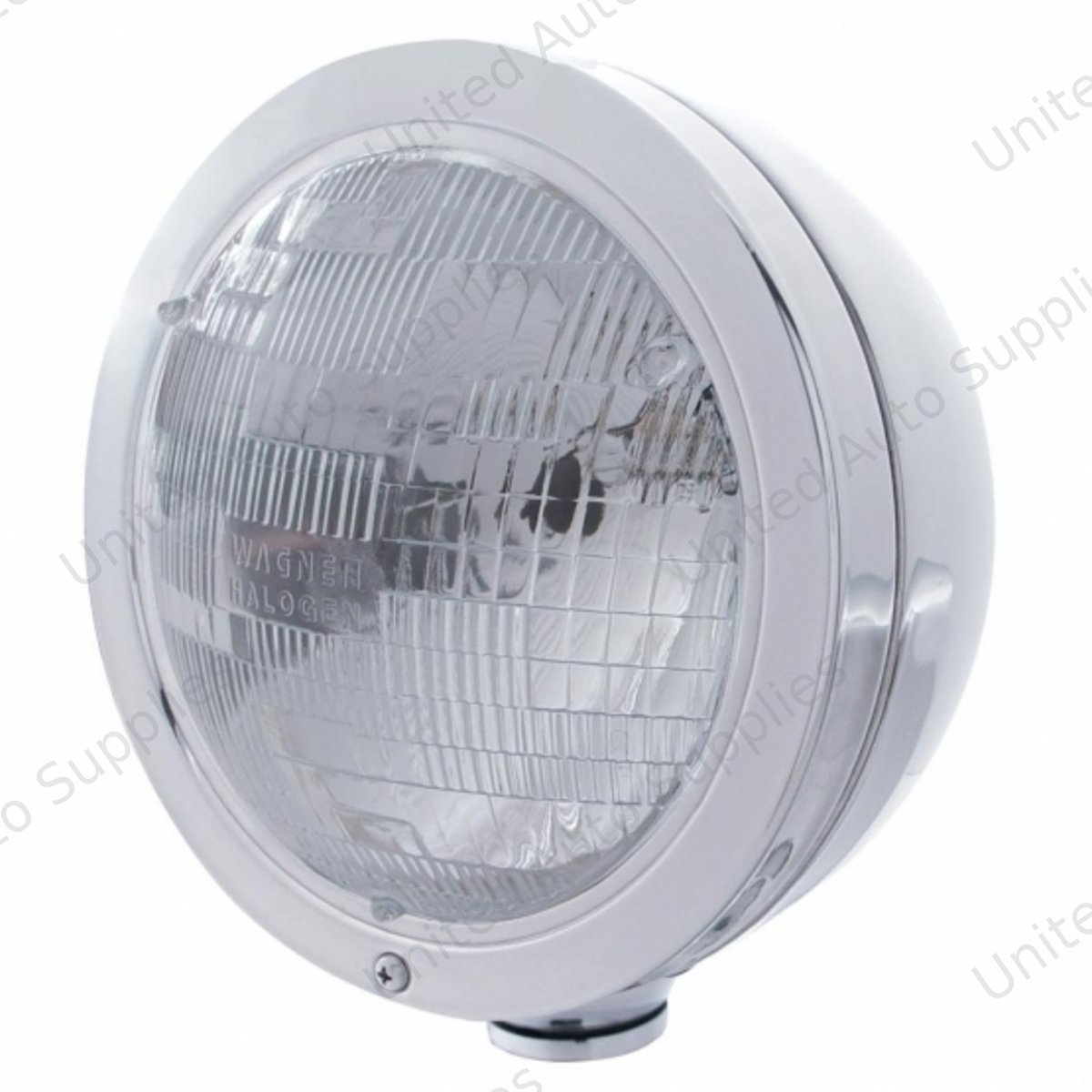 Stainless Steel "Bullet" Classic Headlight H6024 Bulb