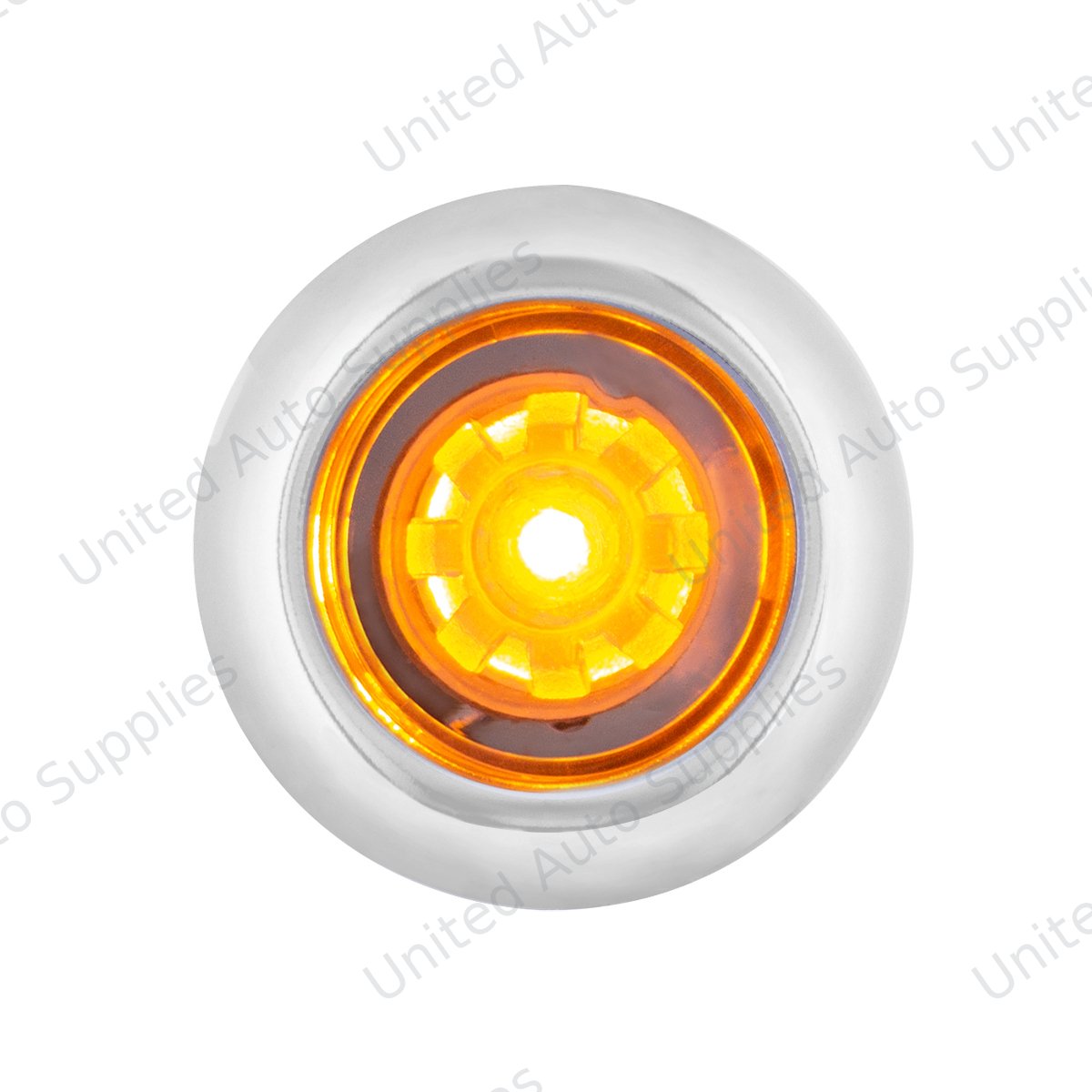 ArcBlast LED Single Function 3/4" Mini Clearance/Marker Light - Amber LED/Clear Lens