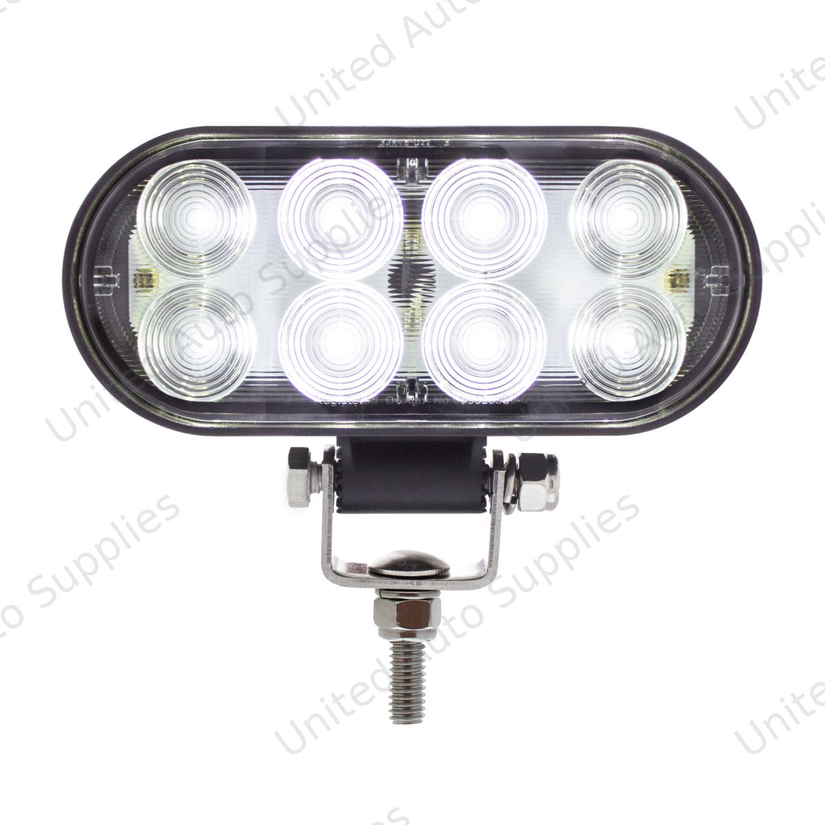 8 LED Oval Wide Angle Driving/Work Light (Retail)