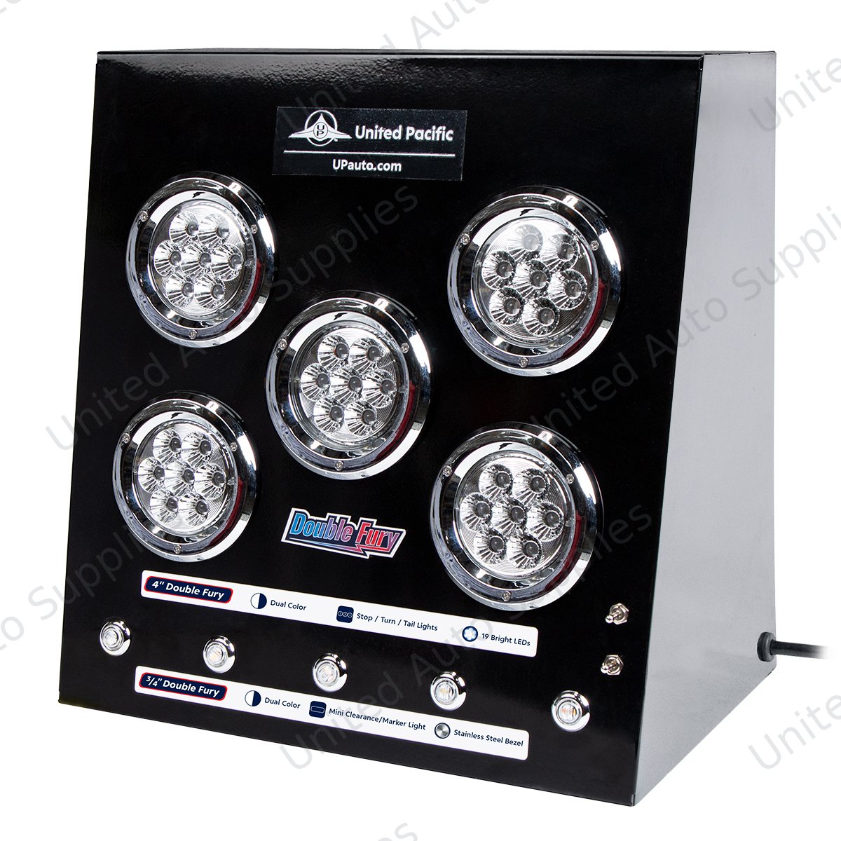 Display For 4" And 3/4" Double Fury Light