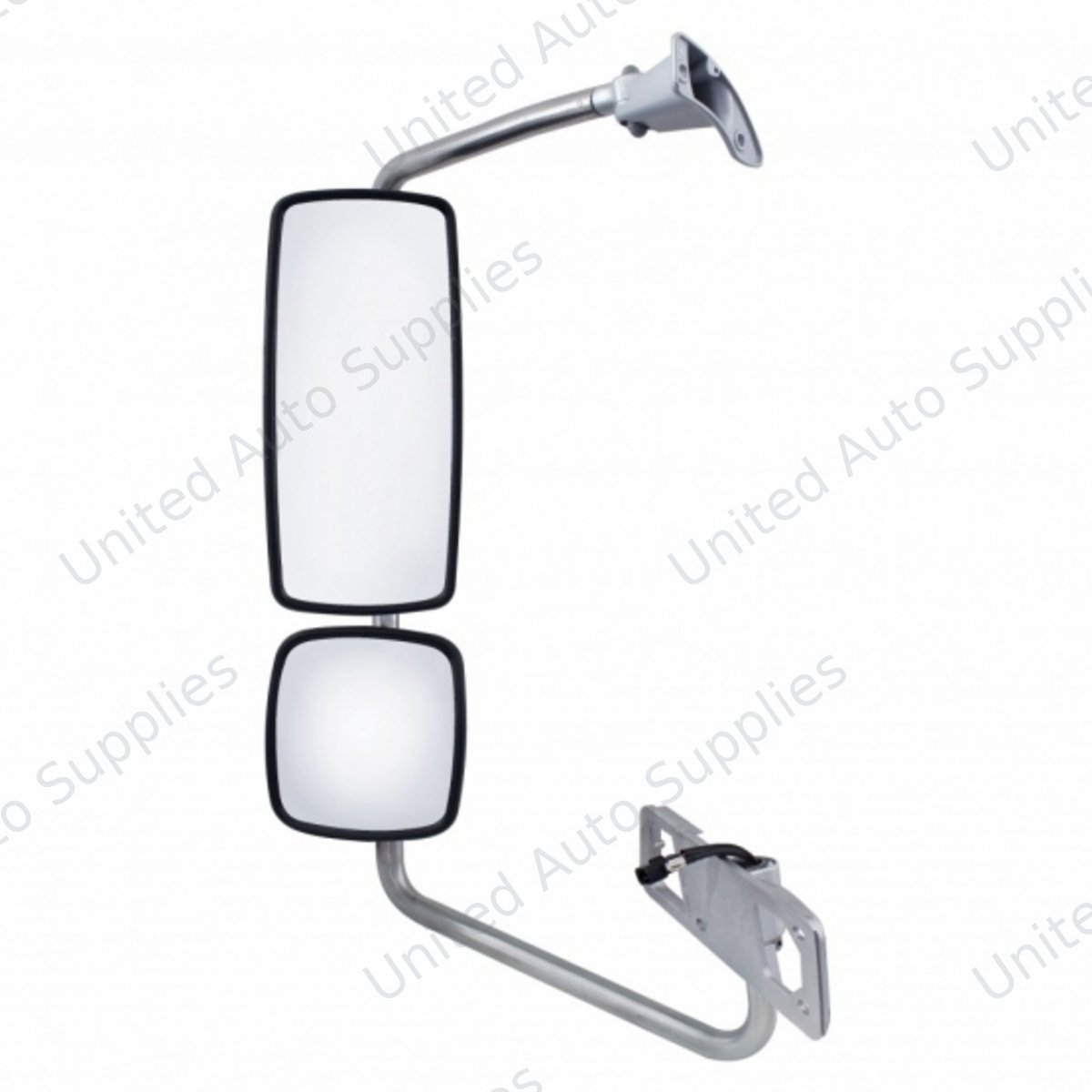 Chrome Mirror Assembly For 2001-2020 Freightliner Columbia - Driver-Heated