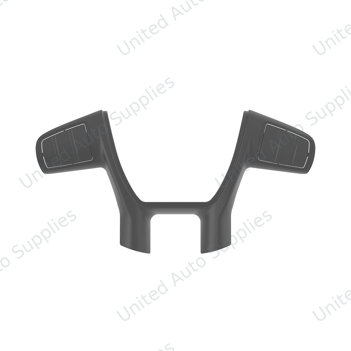 Plastic Trim For United Pacific YourGrip Peterbilt 579/Kenworth T680 Steering Wheel - Black