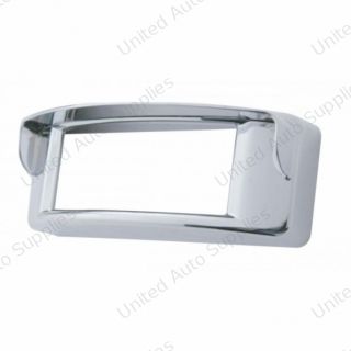 Rectangular Light Bezel With Visor