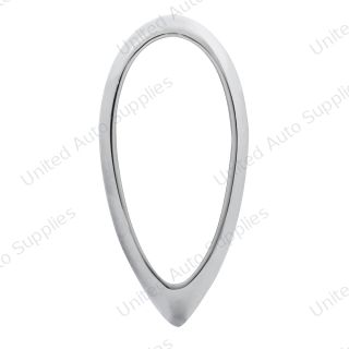 Chrome Die-Cast Flush Mount Bezel For 1938-39 Ford Passenger Car