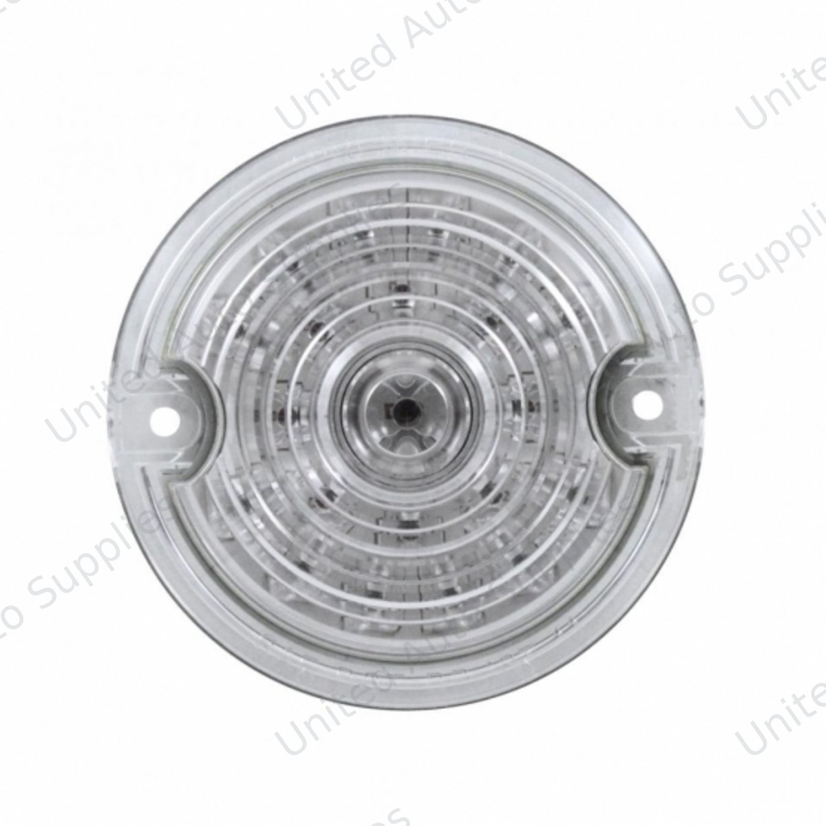 21 LED 3-1/4" Dual Function Signal Light For Harley Motorcycle With 1157 Plug - Amber LED/Clear Lens