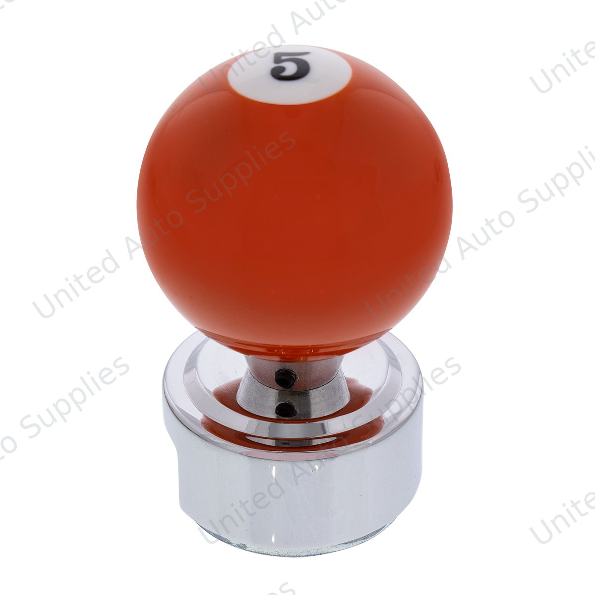 Number 5 Pool Ball Gearshift Knob For 13/15/18 Speed Eaton Style Shifters