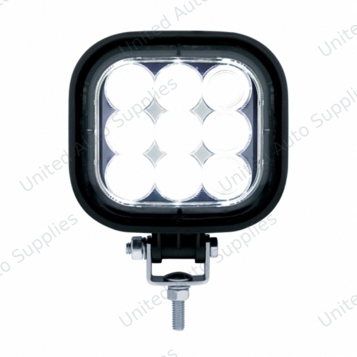 9 High Power LED Square Work Light - Flood Light