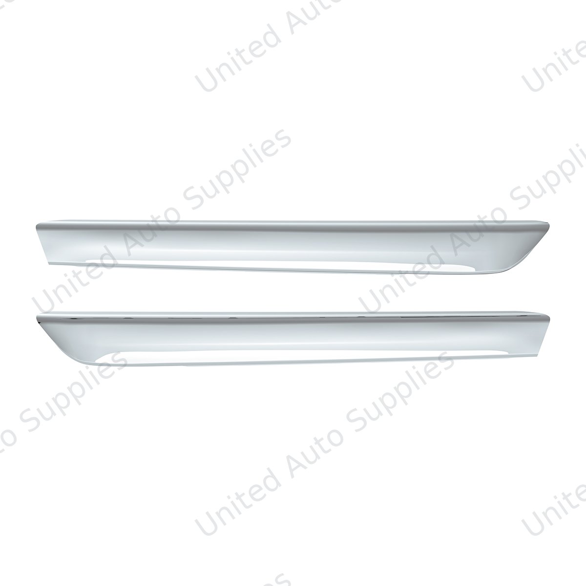 Chrome Plastic Door Grab Handle Covers For 2018-2026 Freightliner Cascadia (Pair)