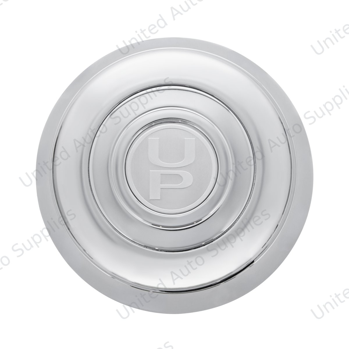 Chrome Smooth Style Bezel & Horn Button