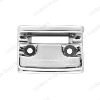 Chrome Plastic Suspension Air Switch Guard With Glossy Sticker For 1990-2010 Freightliner Classic-Silver