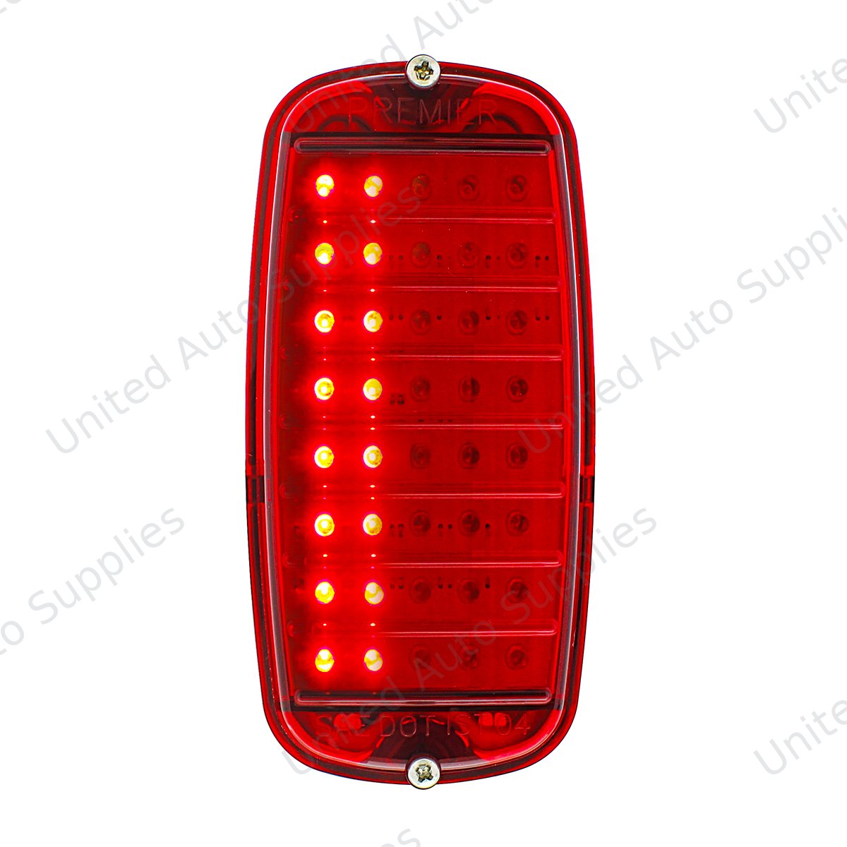 40 LED Sequential Tail Light Assembly For 1960-66 Chevy & GMC Fleetside Truck