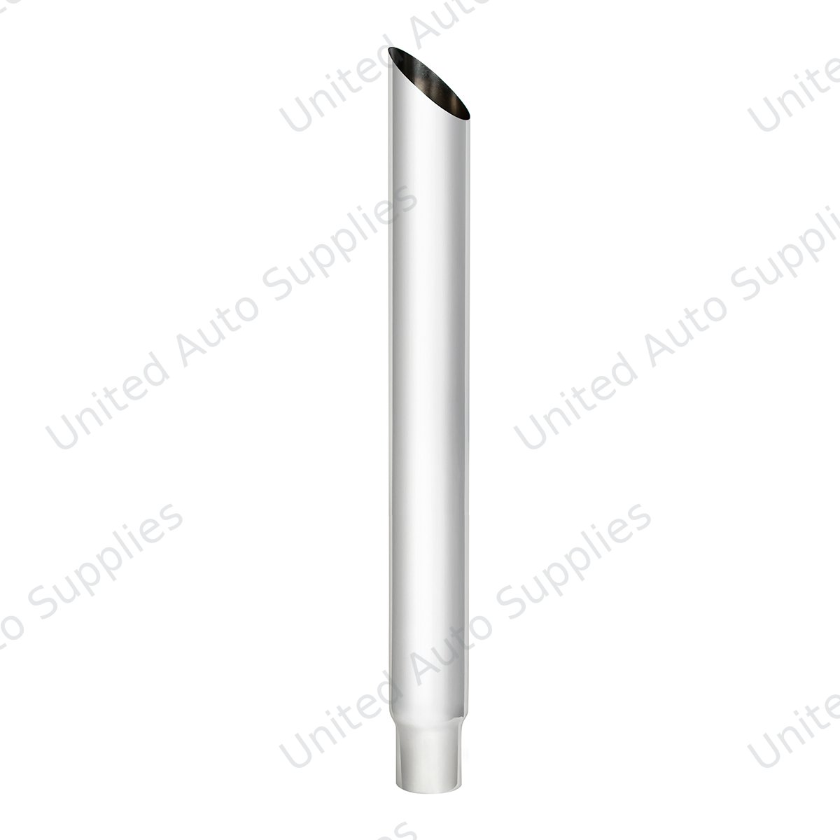 6" Mitred Reduce To 5" O.D. Bottom Exhaust - 108" L