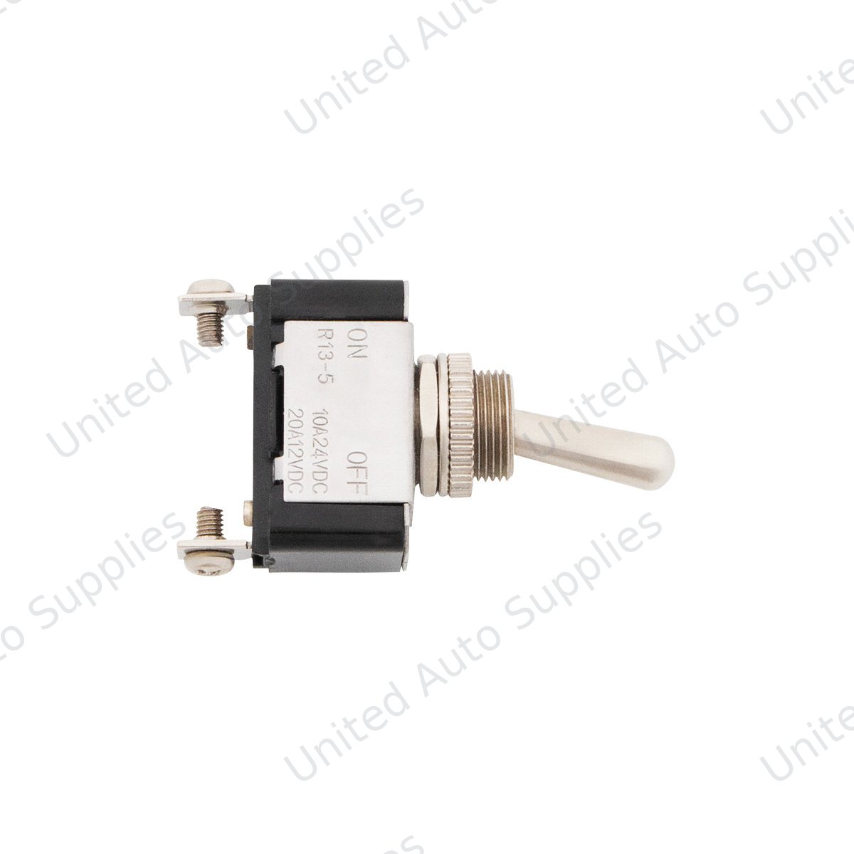 Heavy Duty Toggle w/ 2 Screw Terminals 25 Amp 12V S.P.S.T On/Off 1 Pc.