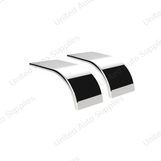 66" 430 Stainless Steel (16ga) Smooth Half Fender - SE Series (Pair)