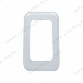 Chrome Plastic Window Switch Bezel For 2000-2010 International 9900i/9400i/9200i (Card of 3)