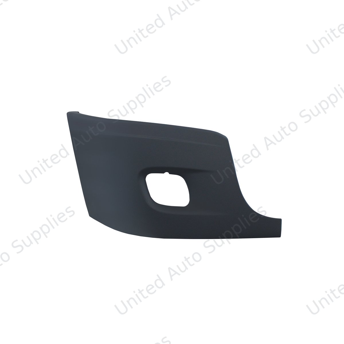 Bumper End With Fog Light Hole For 2008-2017 Freightliner Cascadia - Passenger