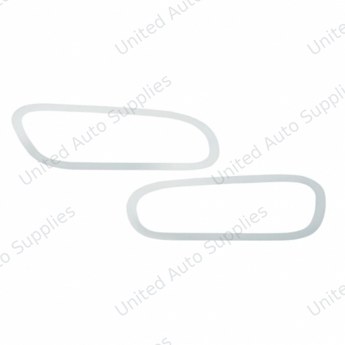Stainless Peterbilt 567/579 Door Handle Trim