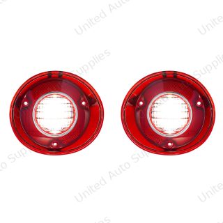 34 White LED Backup Light For 1972 Chevy Chevelle SS & Malibu (Pair)