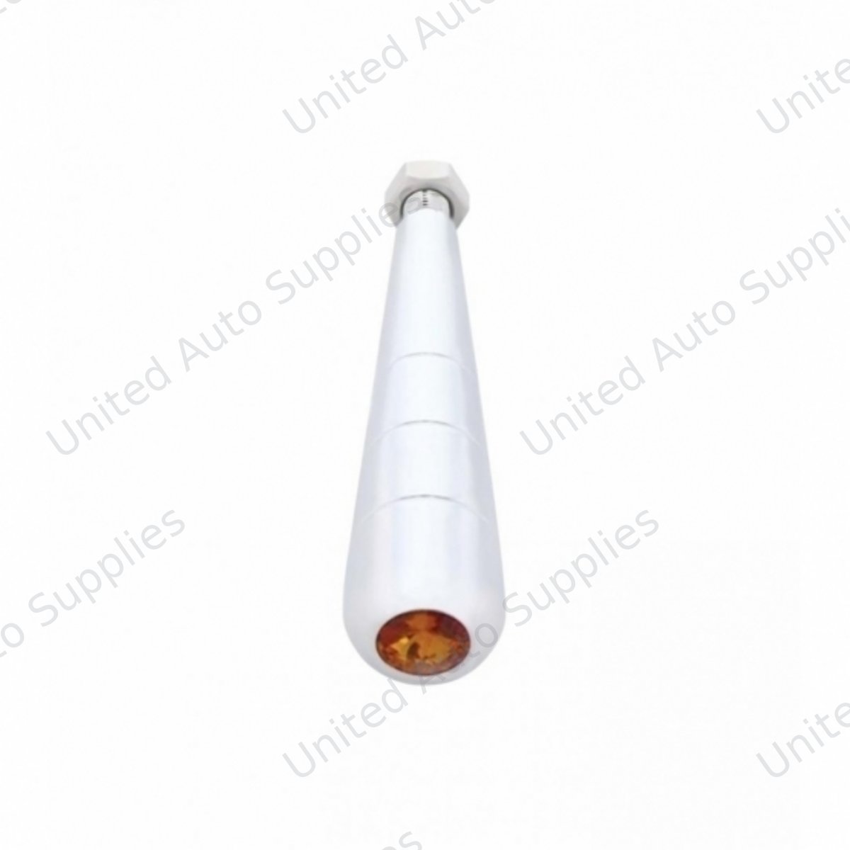 4-1/2" Trailer Brake Handle With Amber Crystal