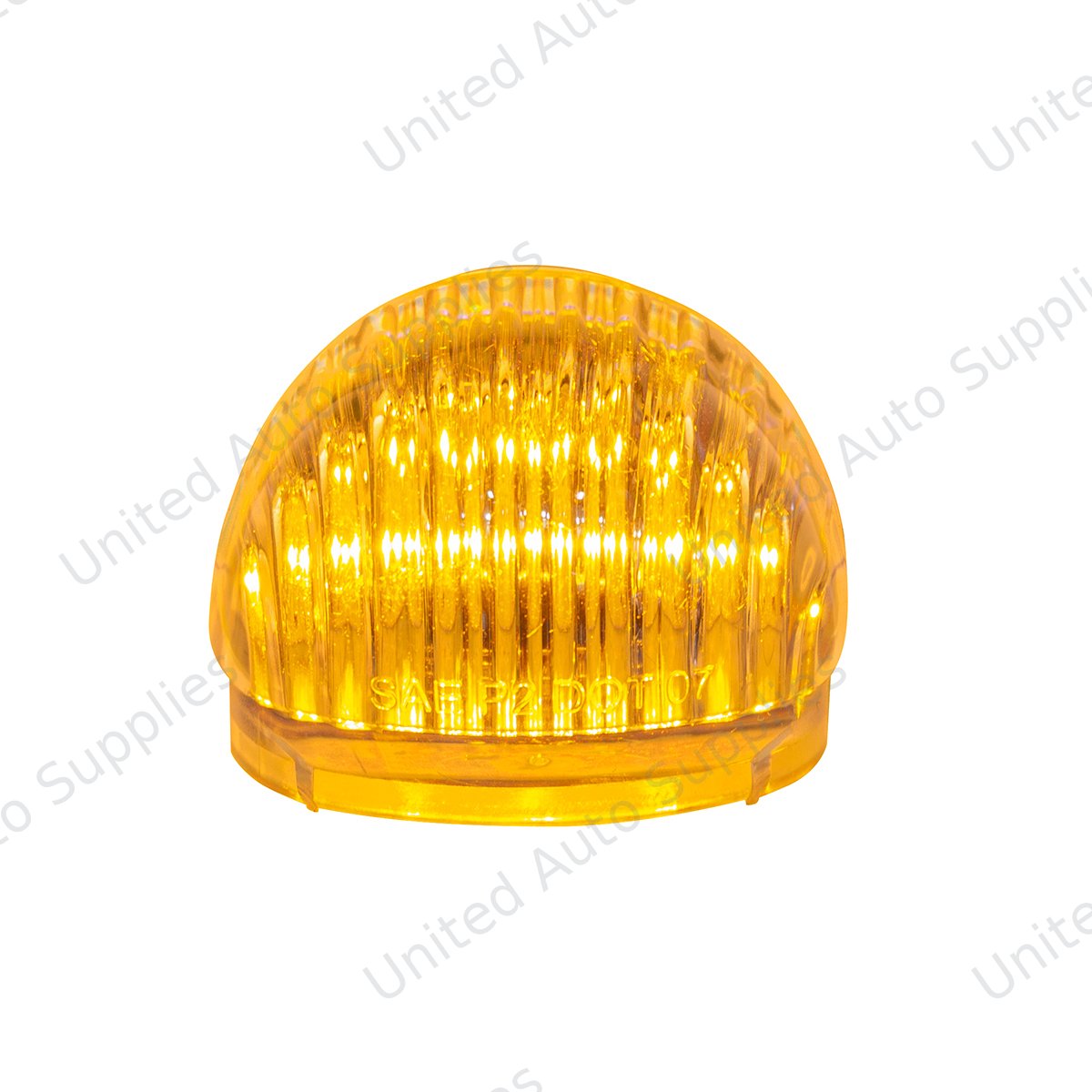 5 LED Dual Function Guide Headlight Turn Signal Light - Amber LED/Amber Lens (Bulk)